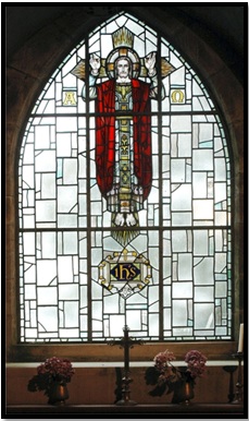 Jorandston Church Stained Glass Window